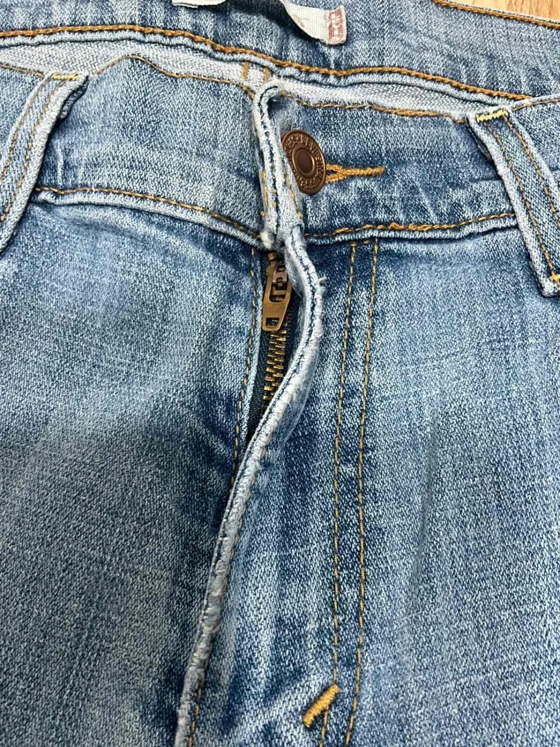Jean Levi's 515 Boot Cut Taille 12 Long Vintage Bleu Clair Lvf 030 – photo 6